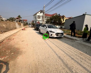 Chuyển Nhượng 50,2m Full Thổ Cư Yên Ninh, Hiền Ninh, Sóc Sơn  Mặt tiền 4,16m nở hậu